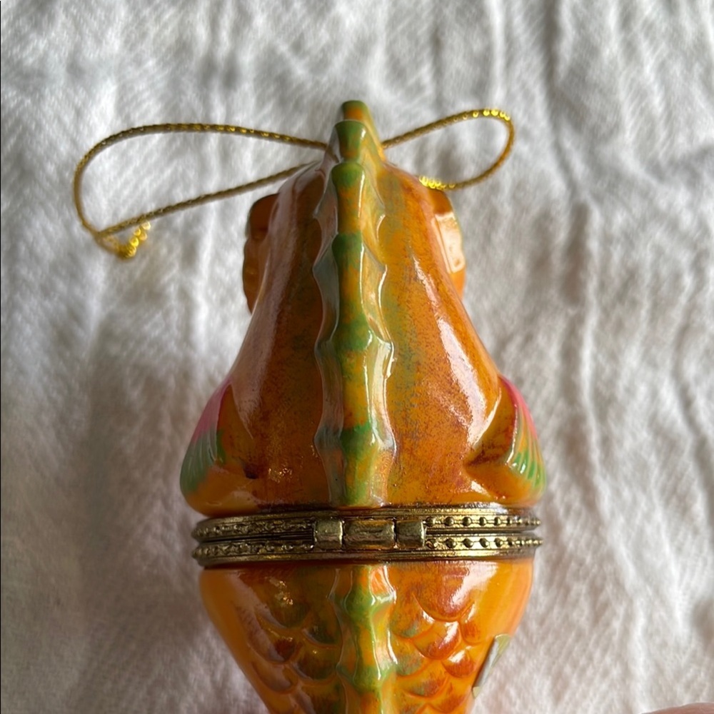 Orange Seahorse Trinket Box - Picture 4 of 5